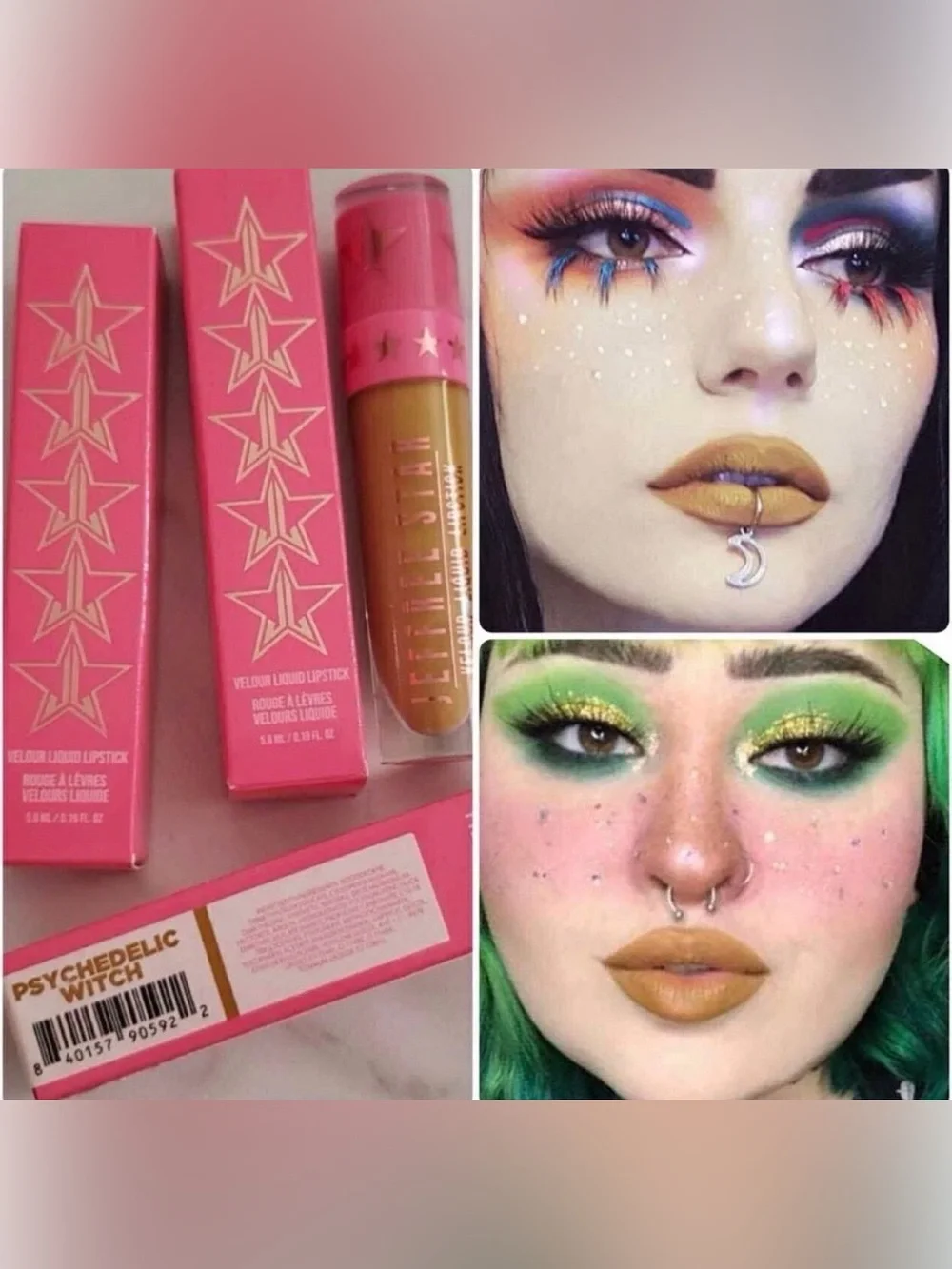 Jeffree Star Val liquid lipstick and color psychotic witch